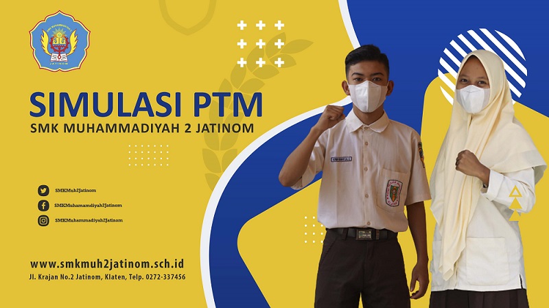 Simulasi PTM SMK Muhammadiyah 2 Jatinom