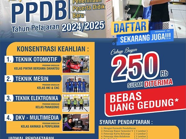 Penerimaan Peserta Didik Baru (PPDB) Online Tahun 2024/2025
